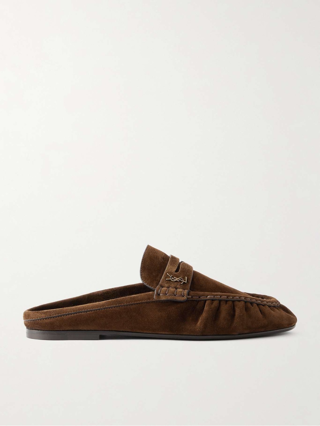 Saint Laurent Le Loafer Suede Slippers It38